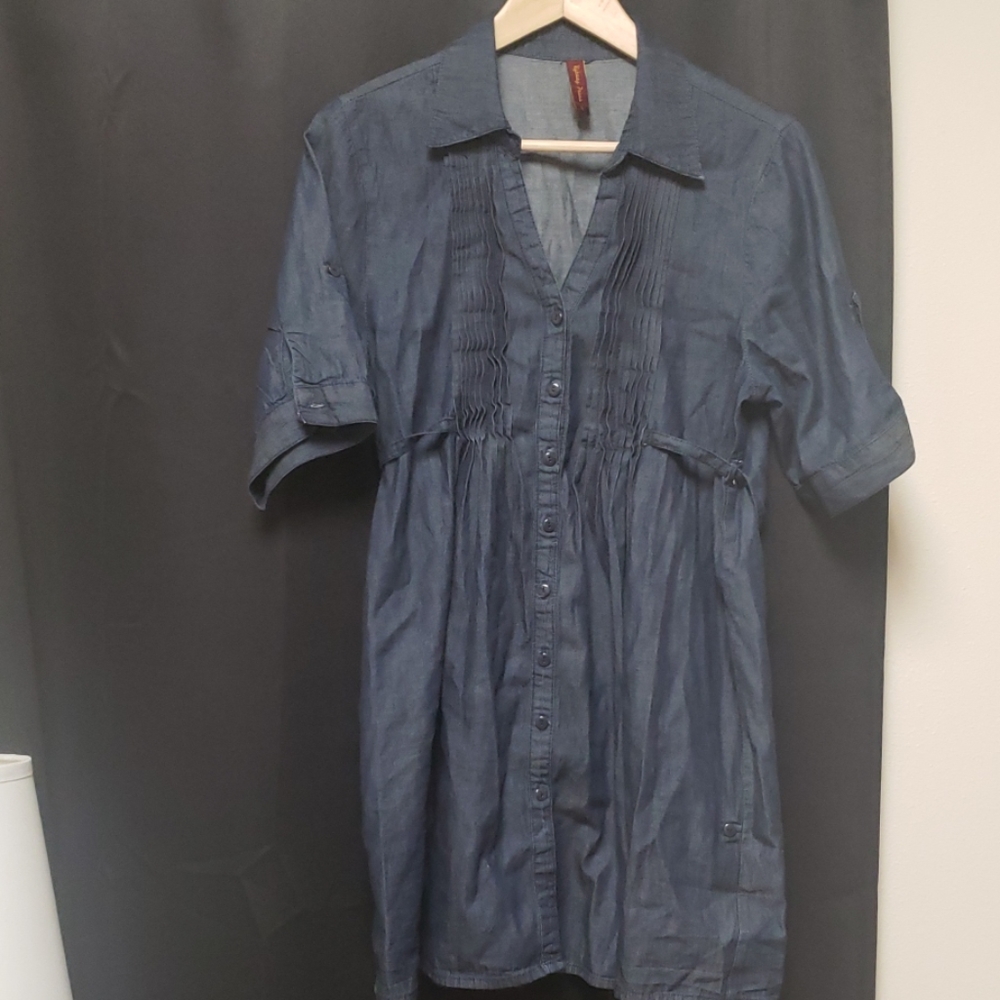 Denim tunic large